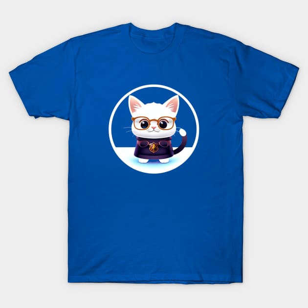 Smart kitty T-Shirt by Cat Lover Store